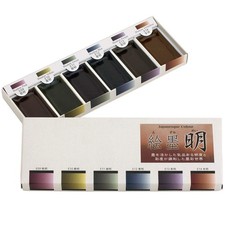 Sumikundo 15459 Solid Ink Set, 6 4.9 fl oz, Set of 6 Colors Bright 