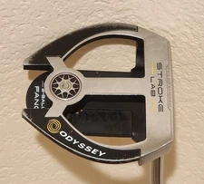 Odyssey Stroke Lab 2-Ball Fang Putter 38"  RH White Hot Microhinge Face Insert