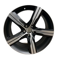 VOLVO V90 S90 19" BLACK DIAMOND CUT ALLOY WHEEL R DESIGN 8.5J OEM 31471876