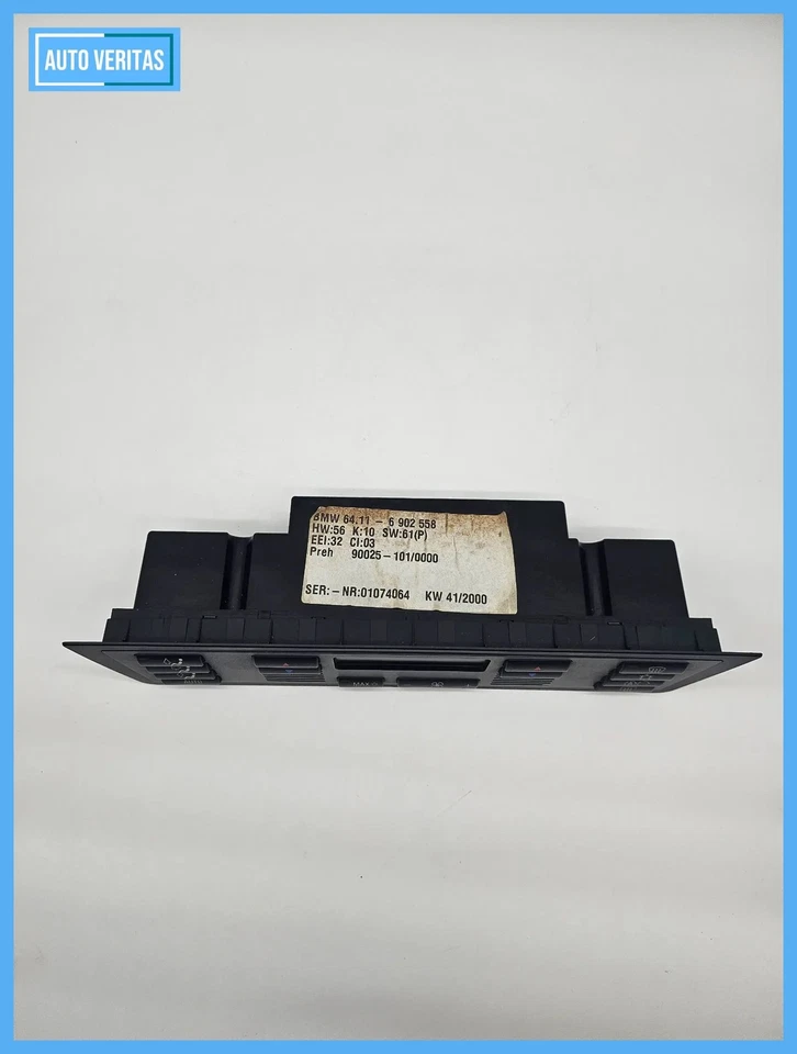 original BMW X5 E53 2003 climate control panel 64.11 - 6902558 - Image 3 of 4
