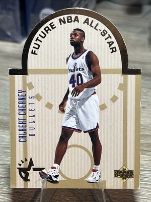 1993-94 Upper Deck Special Edition - Die-Cut All-Stars Calbert Cheaney #E15 (RC)