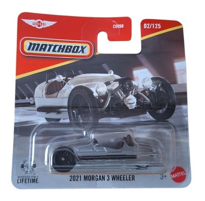 Matchbox - 2021 Morgan 3 Wheeler - Silber - 02/125 - MBX Showroom 2026 - JHP04