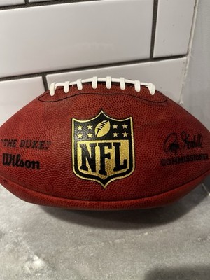 Wilson NFL 'THE DUKE' レプリカボール サイン入り Wilson “The Duke” NFL Official Authentic Leather Game Ball