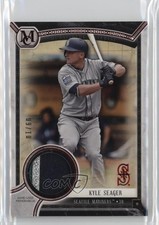 2018 Museum Collection Meaningful Material Relics Red 9/10 Kyle Seager Patch 0b2