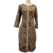 Chic Floral Long Sleeve Dress