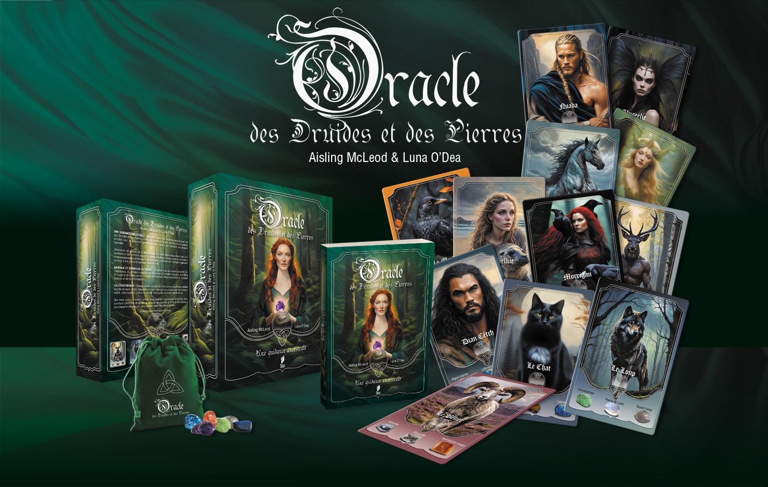 Oracle des Druides et des Pierres pour développer son intuition spirituelle