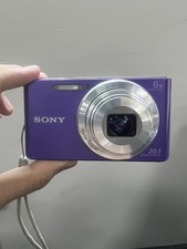 Sony DSC-W830 Cyber-Shot 20.1MP 8x zoom Digital Camera Purple English 95 New