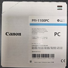 Canon Lucia Pro Pfi-1100 Pc Ink Cartridge - Photo Cyan - Inkjet 0854c001aa 