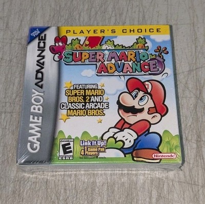 Super Mario Advance Player s Choice (GBA Game Boy Advance) NEW SEALED