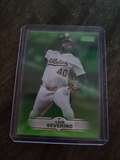 LUIS SEVERINO Lime Green 2025 Topps Stadium Club #49 Athletics