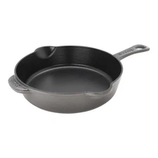 STAUB Cast Iron 8.5-inch Traditional Deep Skillet, All Color