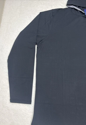 B. Draddy Cool Olin Hoodie Mens XL Dark Knight Black BDSL10 Golf Pullover image 5