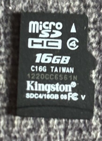 Tarjeta MicroSD 16GB Kingston MicroSDHC Clase 4 Original SDC4/16GB original