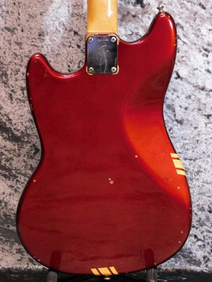 Fender Mustang '72 Competition Red E-Gitarre, Original Tonabnehmer, guter...