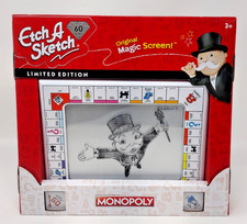 Etch A Sketch 60th Anniversary Monopoly Limited Edition New in Box Magic Screen