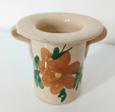 Vintage Cantaro Miniature Hand Decorated Art Ceramic Jar 10cm