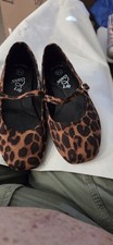 Girls Gold Ballet Shoes Size 13