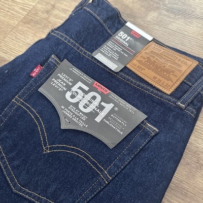 Levi's 501 Original Jeans für Herren - Dunkel Blau, W36 L32