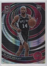 2022-23 Panini Spectra Rookies Asia Red Prizm Blake Wesley #173 0n0t