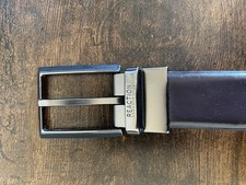 Kenneth Cole REACTION Men's Reversible Stretch Belt - Black/Brown, 35mm Wide, Medium (Fits 34-36) - View #7