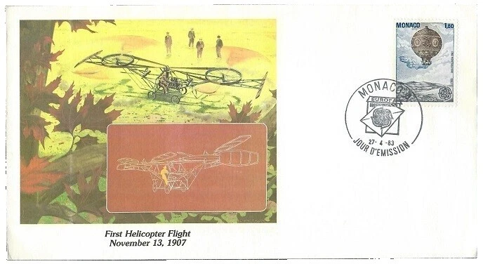 Estampillas de los Juegos Olímpicos de primer día cubierta MONACAN