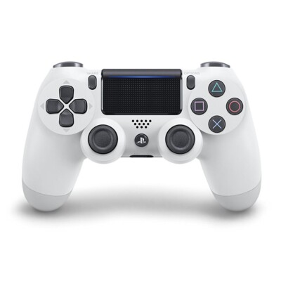 PS4 - Original Wireless DualShock 4 Pad #Glacier White V2 [Sony] Top Zustand