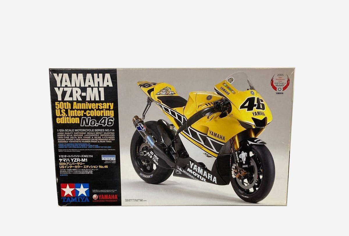 TAMIYA YZR-M1 50thアニバーサリー タミヤ 1/12 オートバイシリーズ ヤマハYZR－M1 50th
