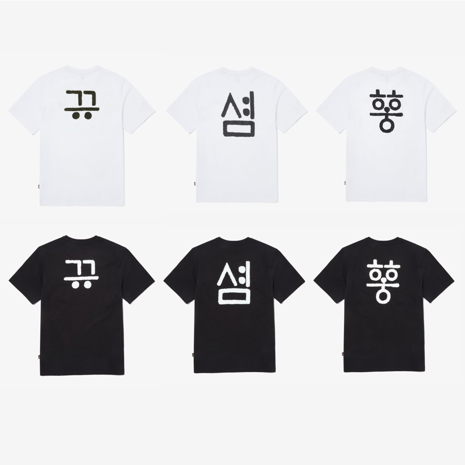☆25SS☆【ノースフェイス】☆HANGEUL S/S R/Tシャ.ツ 2☆ The North Face Korea HANGEUL S/S R/TEE 2 NT7UQ53H SNOW_WHITE