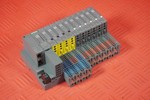 Siemens 6ES7155-6AU00-0BN0 Simatic ET 200SP IM + 10 Module Komplett Rack TOP!!!!