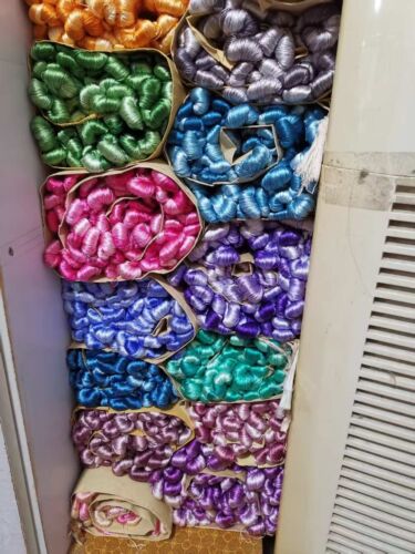 Colorful nice Gradient Colors 100%mulberry silk,hand-dyed embroidery silk thread - Picture 5 of 64