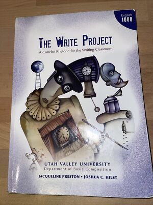 The Write Project (A Concise Rhetor..., Jacqueline Pres