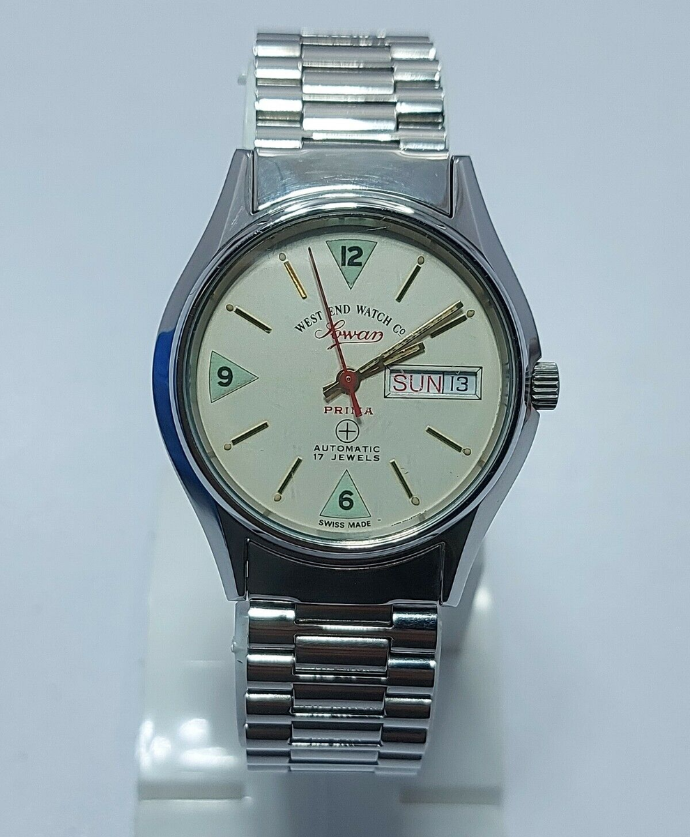時計 40s 50s WEST END WATCH CO. Sowar Prima West End Sowar Prima watch automatic ETA Movement Day Date All