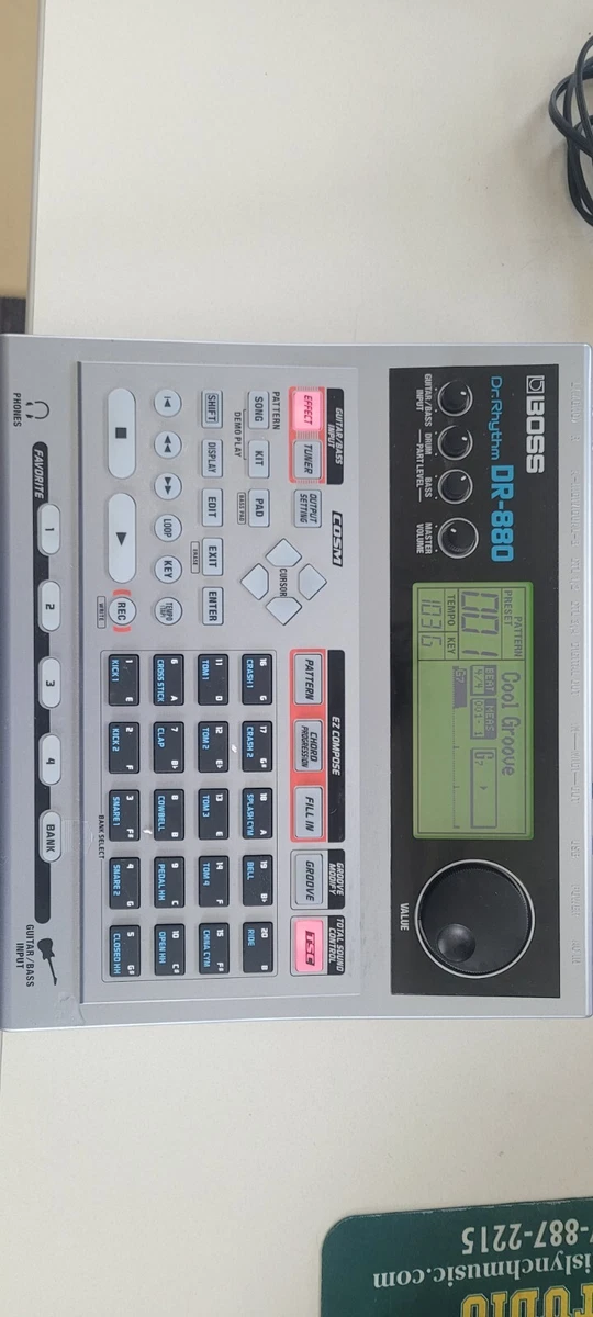 Boss Dr 880 DR880 Dr. Rhythm Drum Rhythm Machine