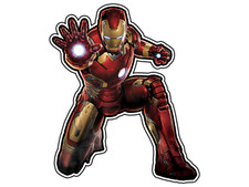 Iron Man 2 Comic Sticker Waterproof Vinyl Decal Die-cut Car Laptop