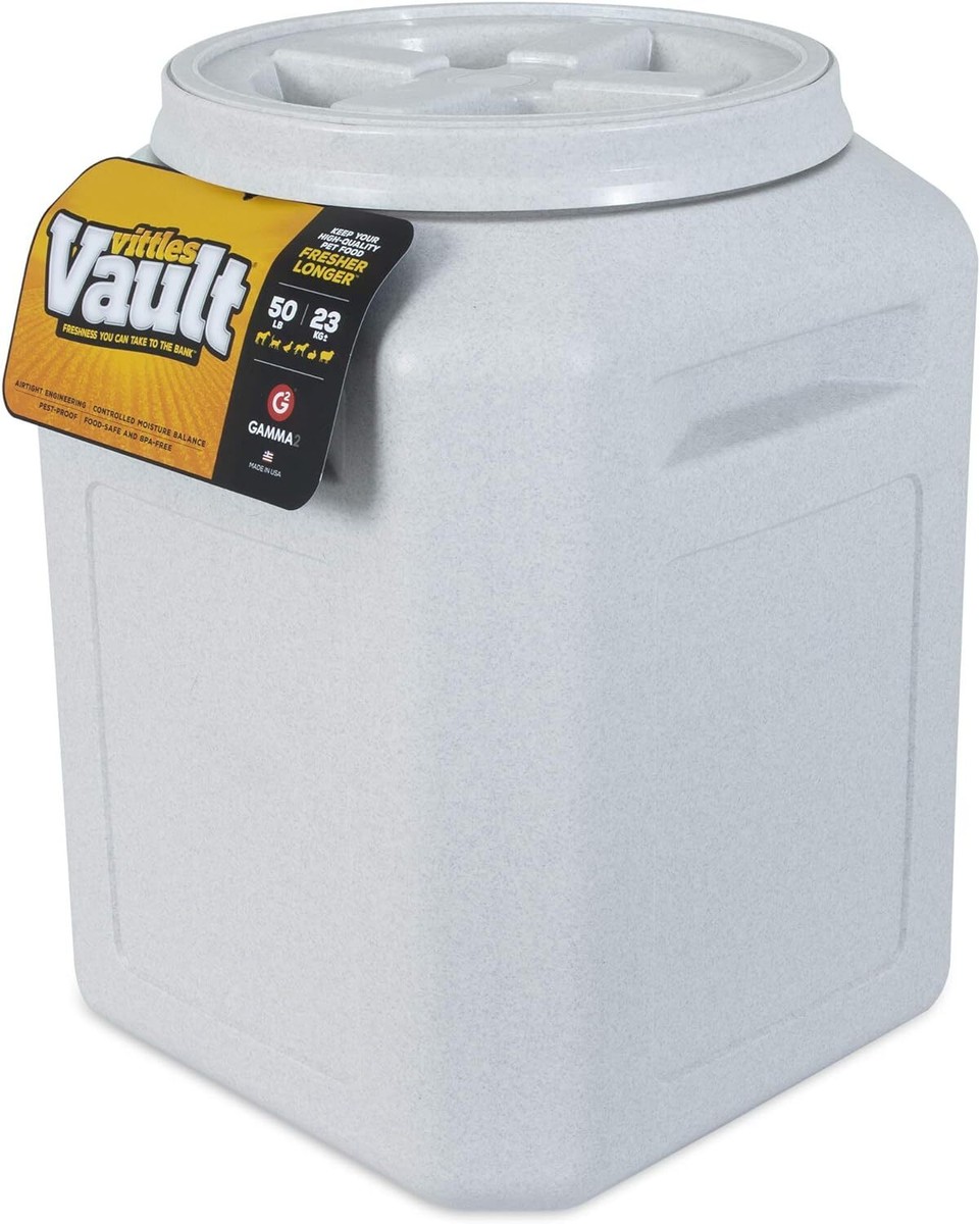 Gamma2 Vittles Vault Outback Airtight Pet Food Container, 50