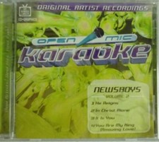Newsboys Karaoke Volume 2 "Open Mic Karaoke CD G" Brand New