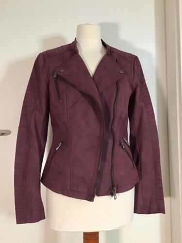 ONLY Damen Biker Jacke Kunstlederjacke onlAVA Gr. 38 neu ungetragen