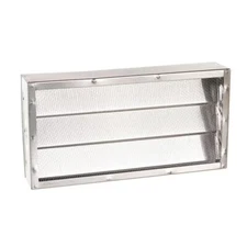GAF Master Flow Block Style 16 in. x 8 in. Aluminum Foundation Vent - Pack of 12