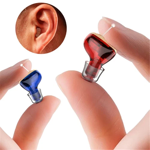 Mini Hearing Aids Digital Invisible In Ear Small Sound Voice Amplifier Enhancer - Picture 6 of 16