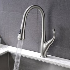 Robinet Cuisine Avec Douchette Laiton Professionnel