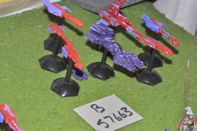 SciFi / Space Fleet im Maßstab 1:3000 - Schiffe 7 Figuren - (B57763)
