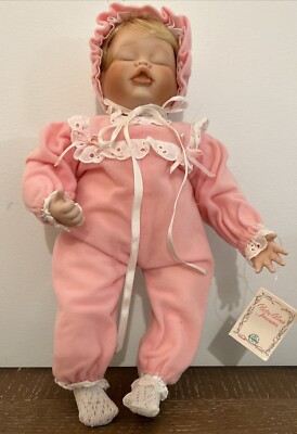Porcelain doll, Baby Book Treasures by Knowles With Box COA Decor
