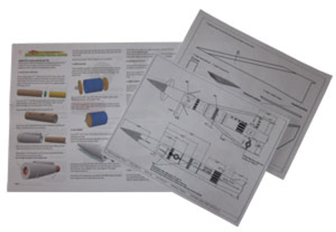 Hawk Model Rockets Kits Rocketarium Flying Model Rocket Kit Jay Hawk AQM-37C Deluxe Edition RK ...