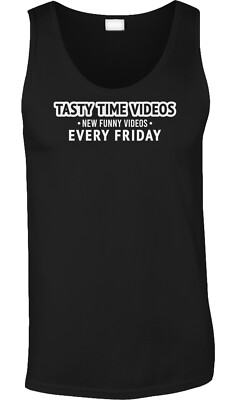 Tasty Time Viral Video Funny Humor ITYSL Comedy Pop Culture Tv Series Mens Tank