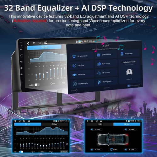 Android 4G+64G Car Radio for Jeep Grand Cherokee 1999-2004 - 9 Inch HD Touch ... - Picture 5 of 6