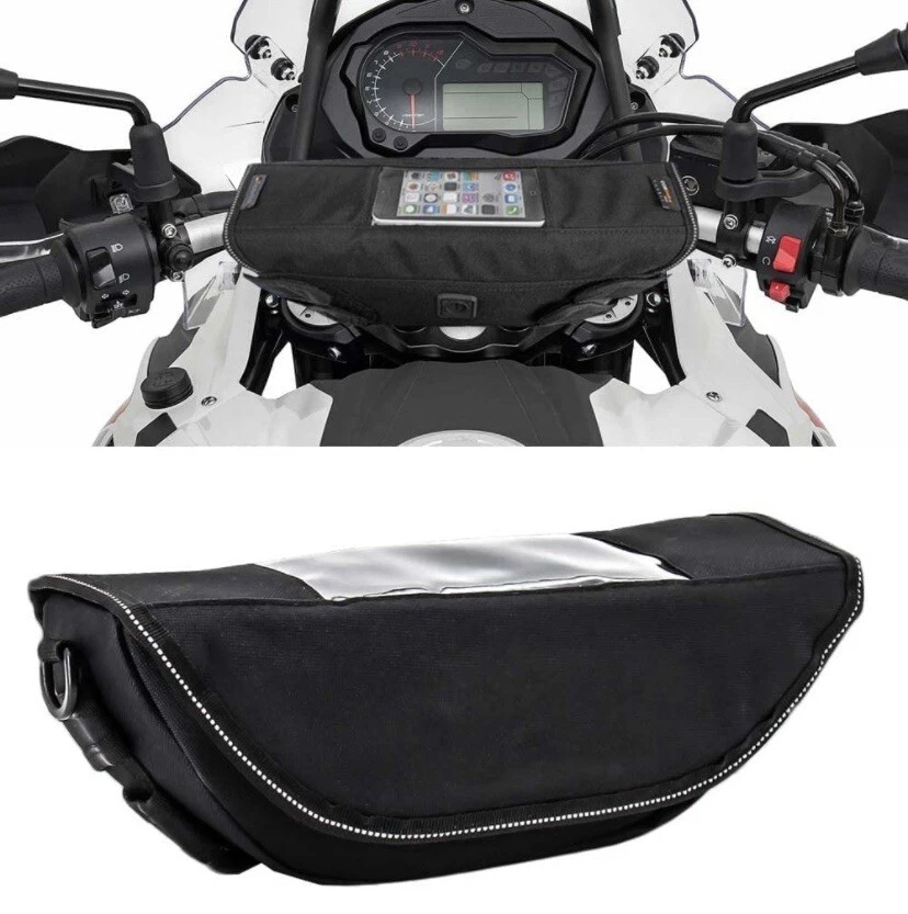 MANUBRIO MANUBRIO MOTO BORSA CON CINGHIE BORSELLO STERZO MOTO