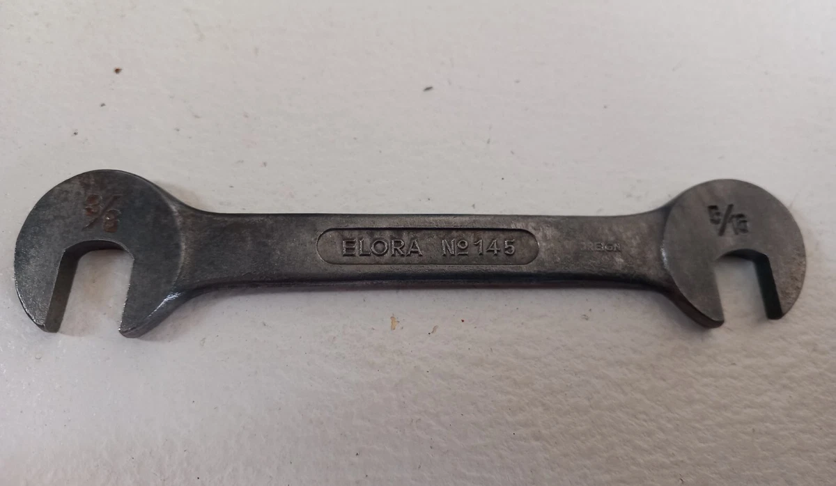 VINTAGE ELORA No 145 3 8 5 16 OBSTRUCTION SPANNER GARAGE