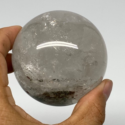 361,4 g, 2,5" (64 mm) sfera di quarzo cristallo pietra preziosa sfera @Brasile, B22456 - Foto 6 di 12