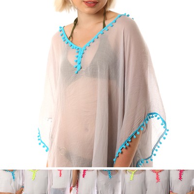 Women S Beach Cover Kaftan Sarong Holiday Wear Beachwear Bikini
