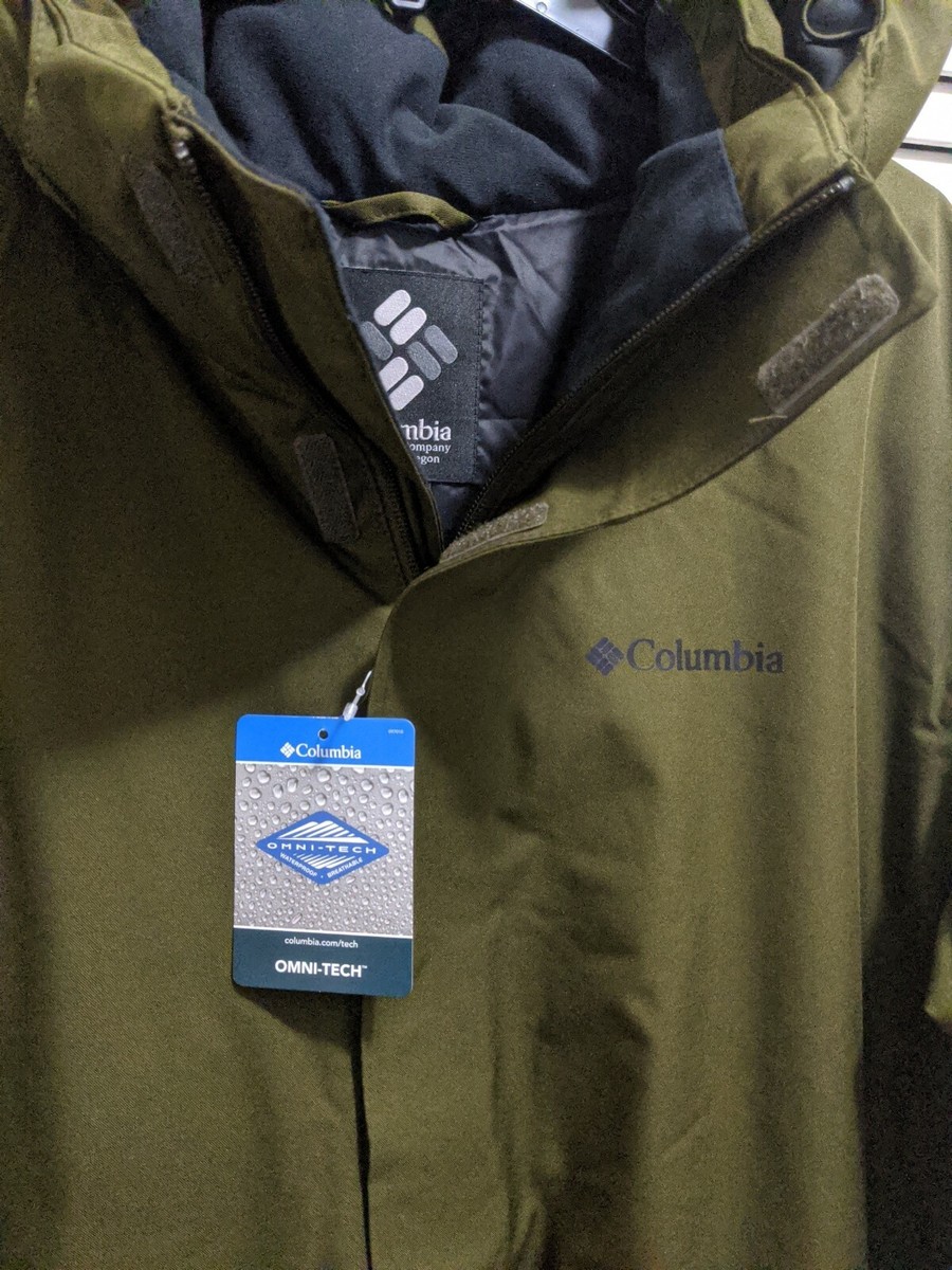 Columbia Veste à Capuche Homme - Powder Lite II - Everblue/Shark